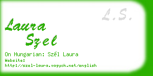 laura szel business card